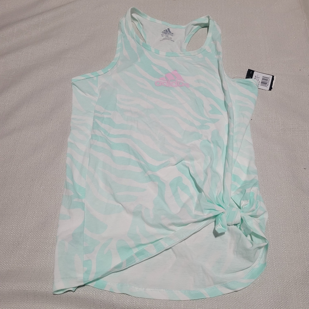 Adidas girls tank top size Xl Nwt